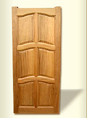 Solid Wooden Panel Door